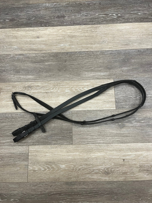 Consignment Black Web Reins