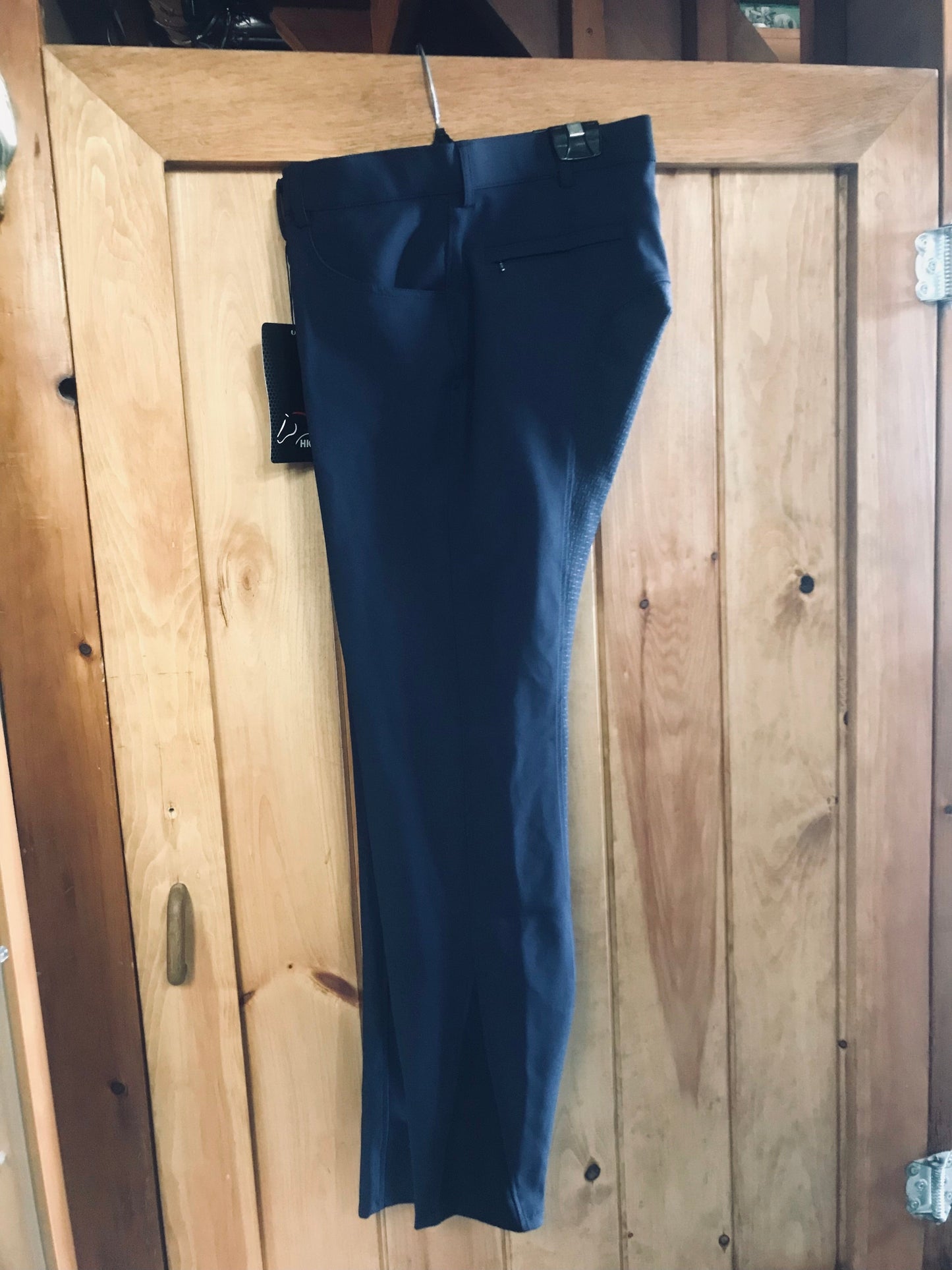 Consignment Men's  HKM full seat navy breeches 38