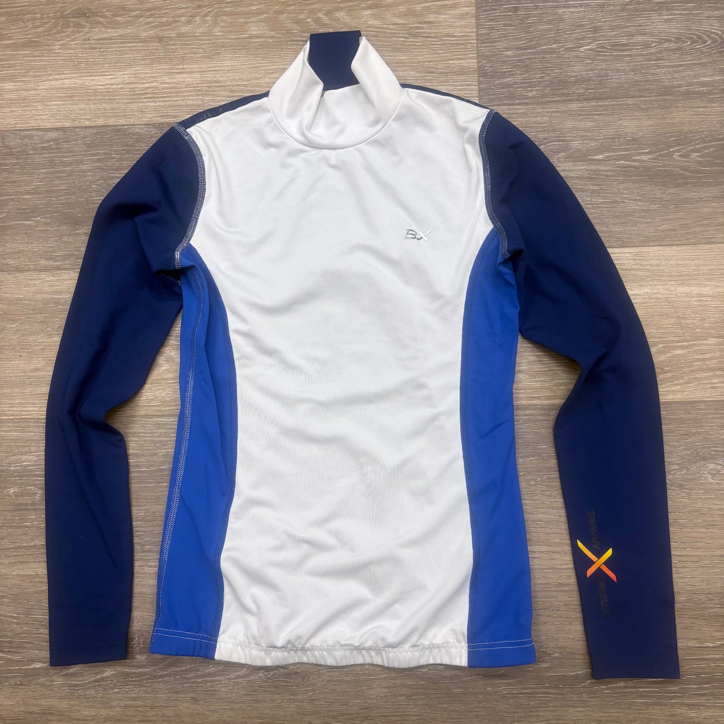 Consignment B//Vertigo BX Long Sleeve Blue/White S