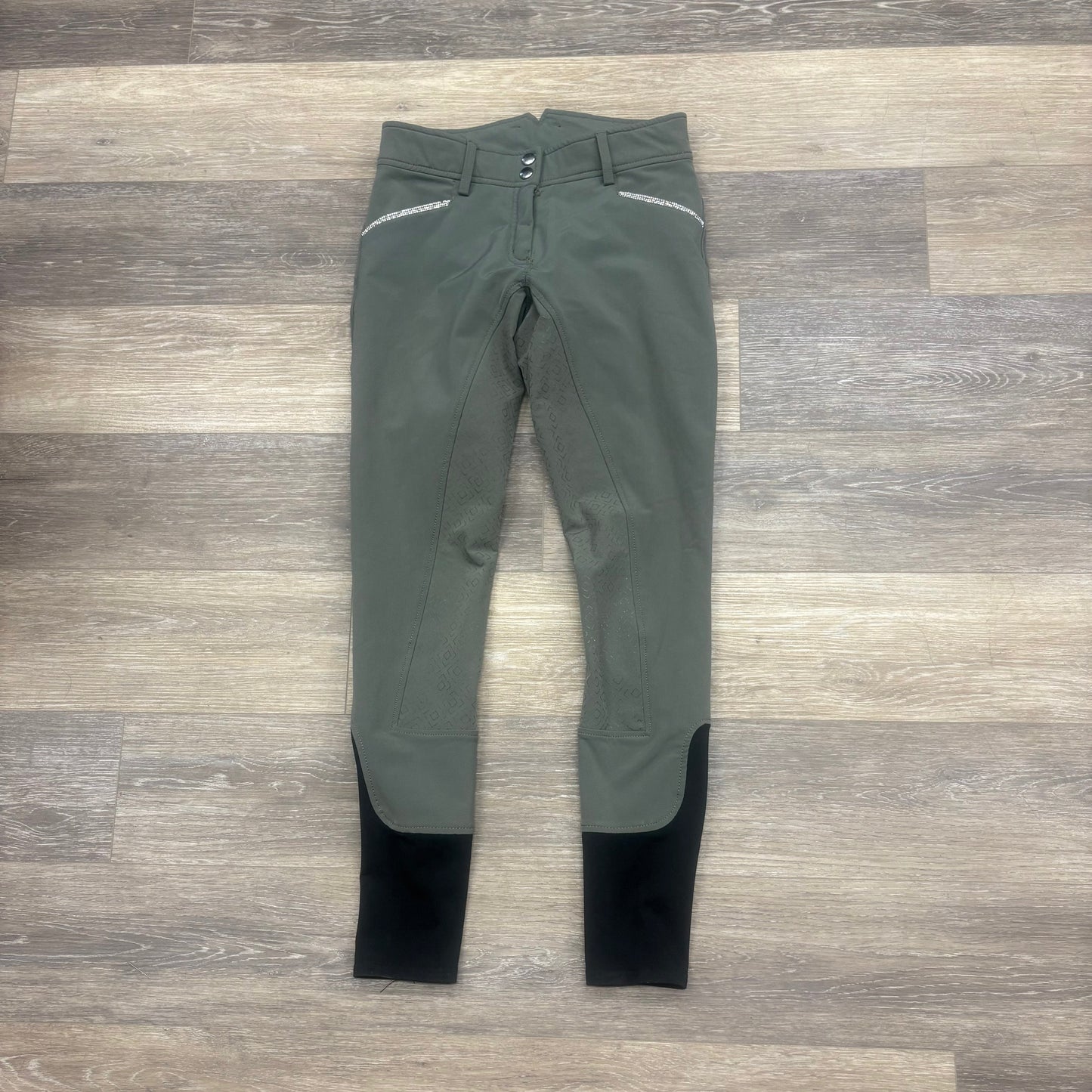 Consignment Horze F/S Breech-Olive Green 22