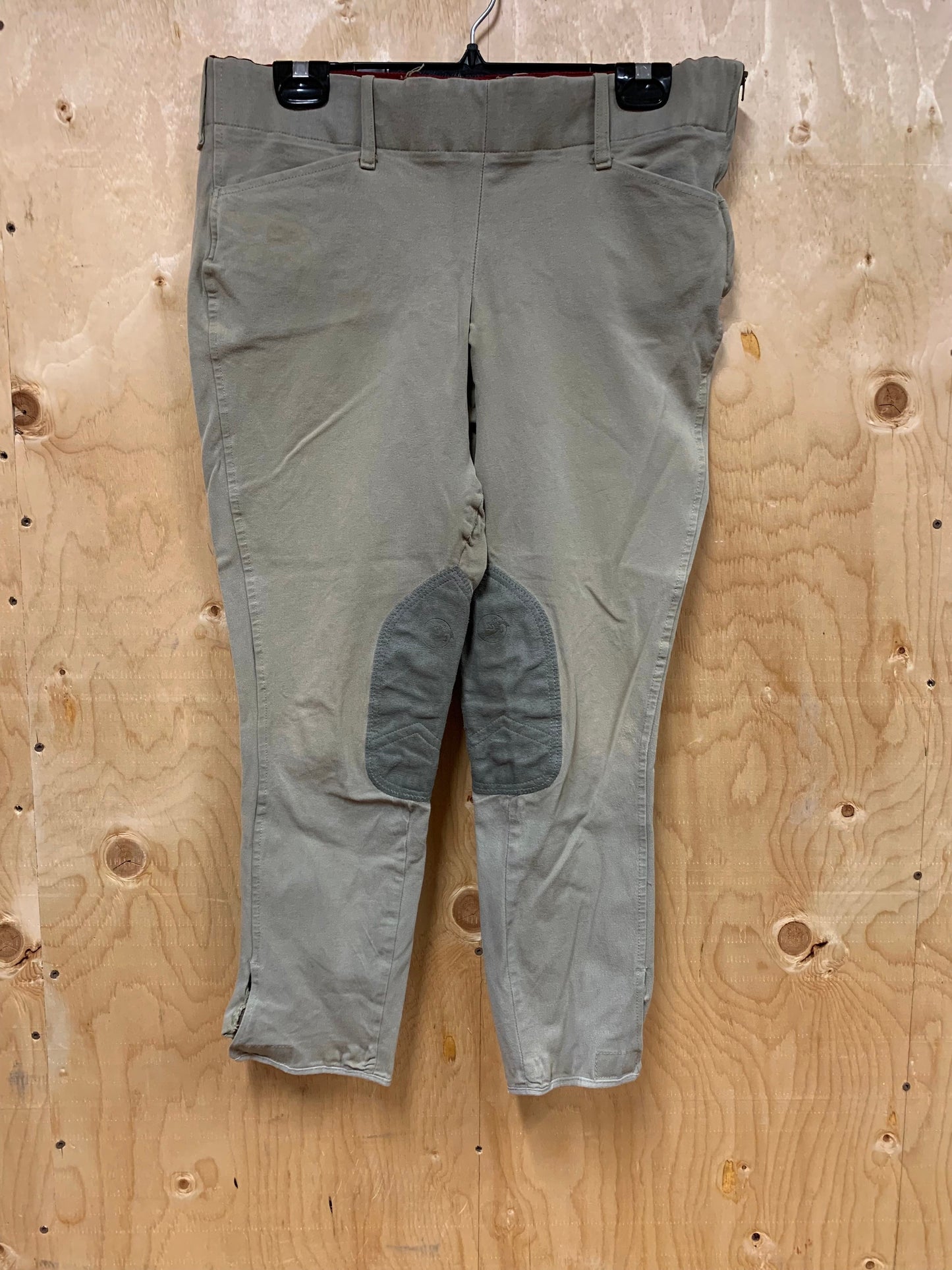 Consignment Grand Prix Beige Sidezip Breech - 32L
