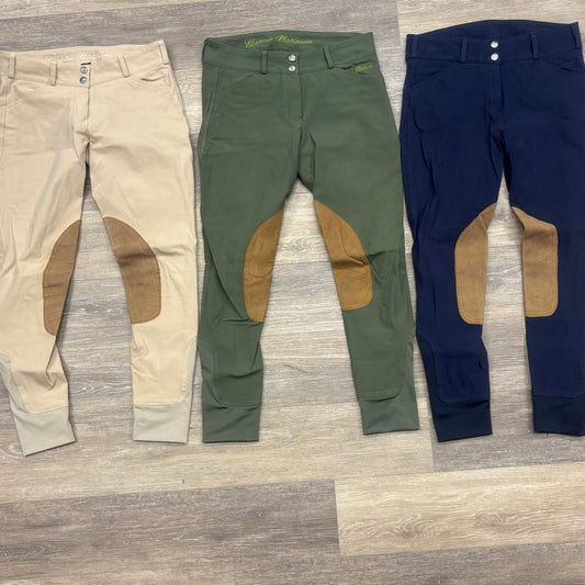 Consignment Elation Platinum Breeches 28R