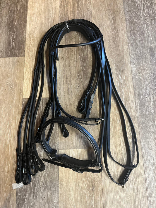 Consignment Double Bridle Rolled WB