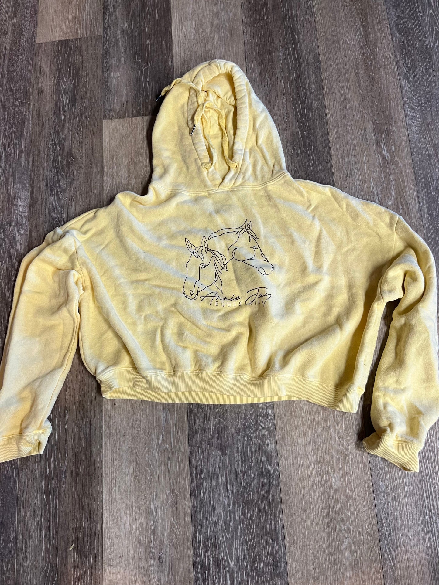 Consignment Annie Jay Hoodie XL Yellow