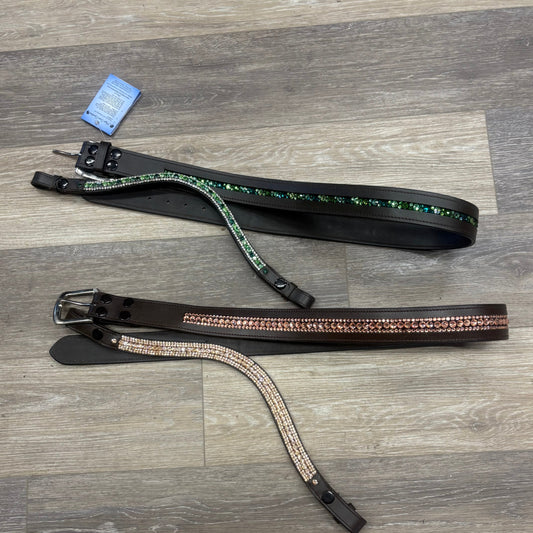 Consignment High Score Swarovski  Crystal Belt/Brow Band Sets