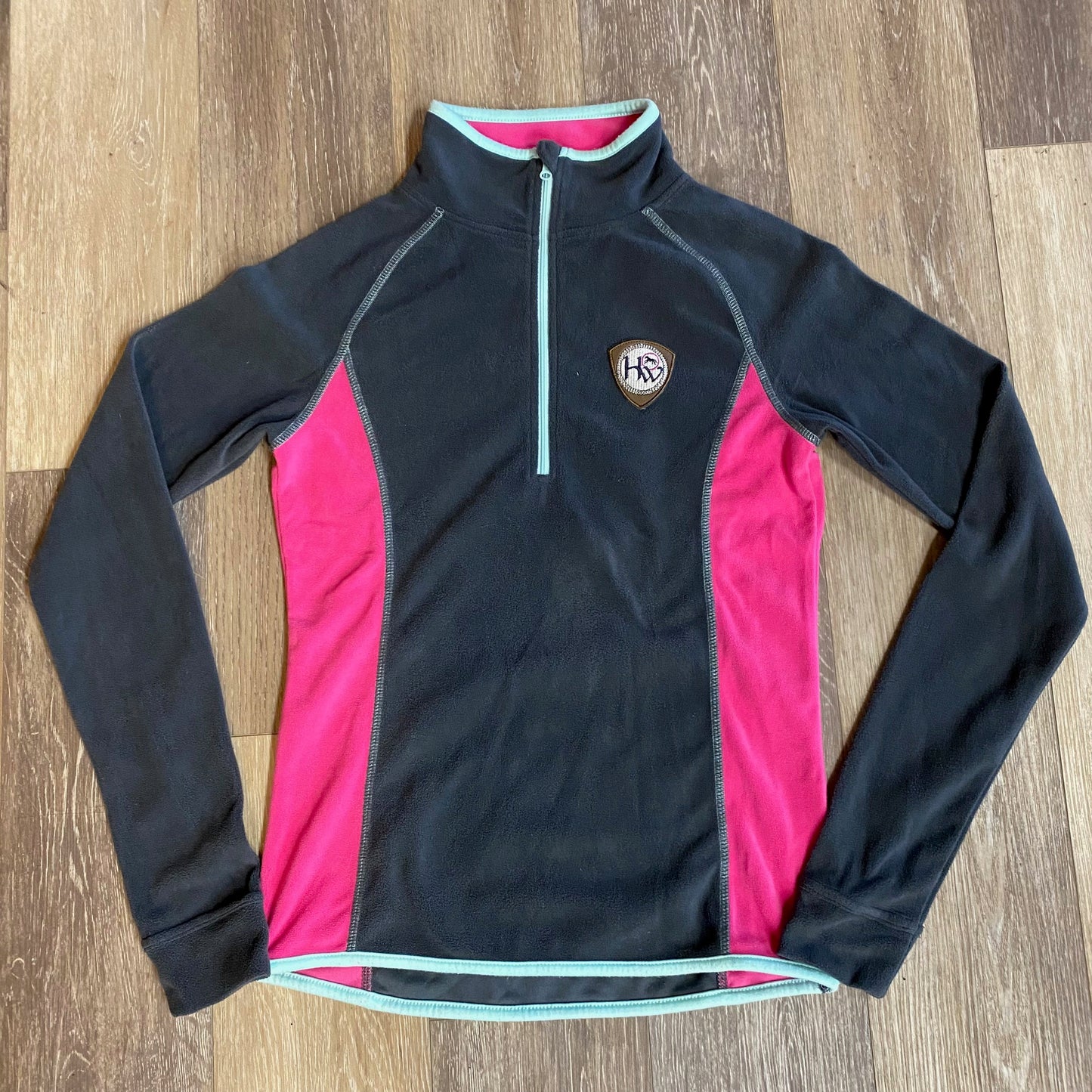 Consignment Horseware Fleece Grey/Pink XS