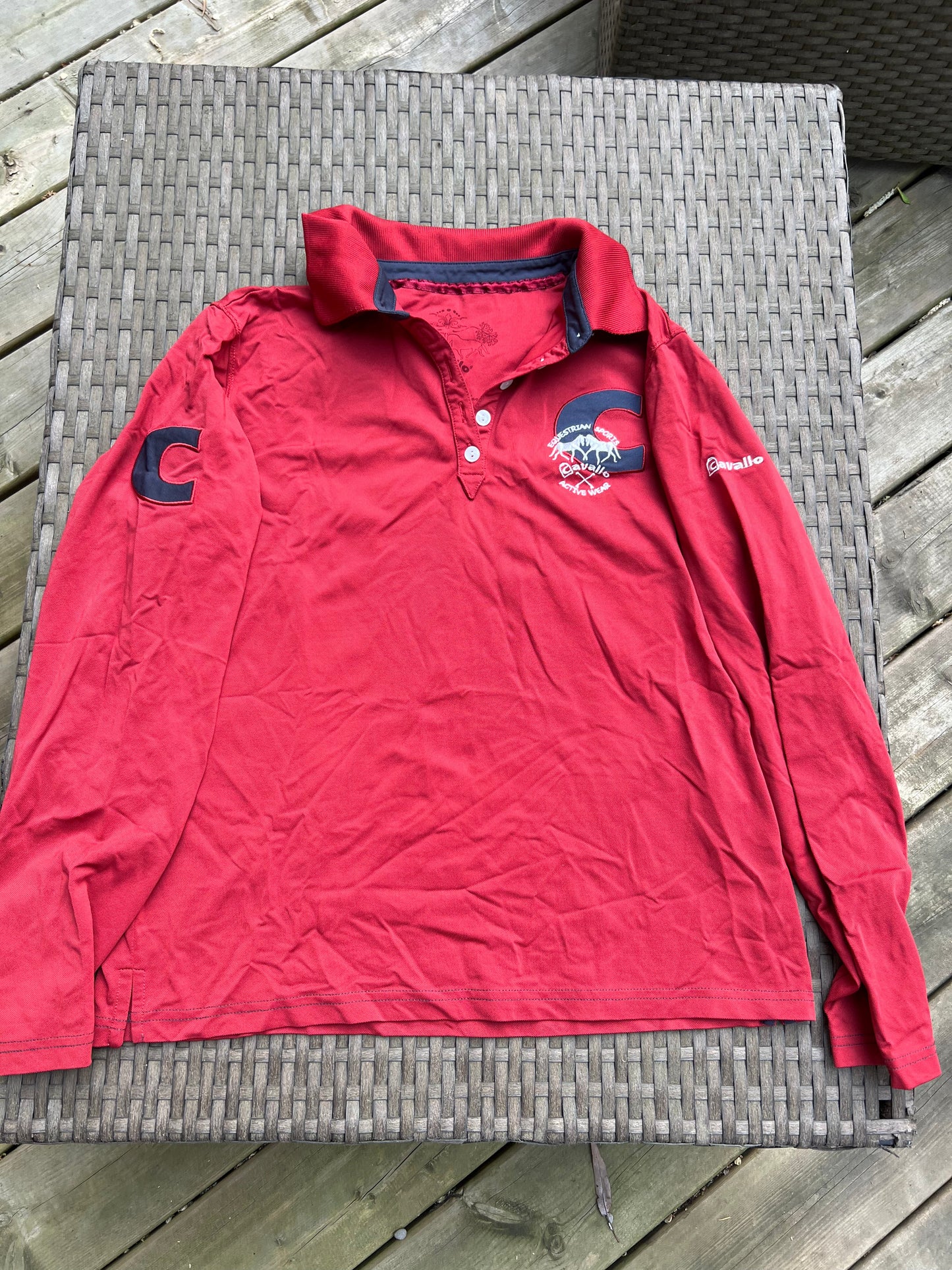 Consignment Cavallo Technical L/S Red L
