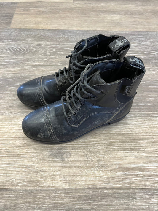 Consignment Saxon Paddock Boots- Kids sz 3