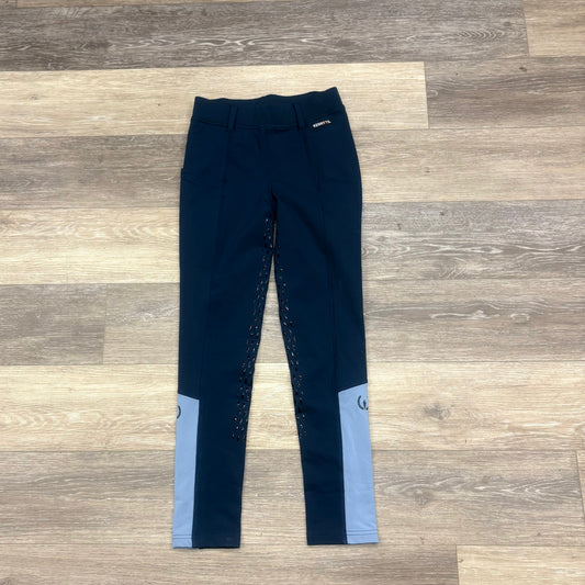 Consignment Kerrits Ice Fil Tech Tight F/S XL kids Teal/blue