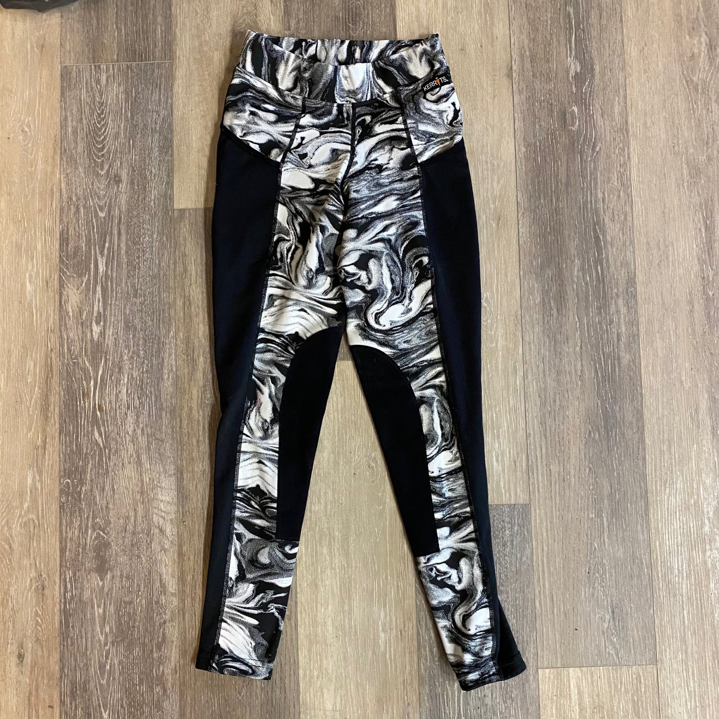Consignment Kerrits Riding Tights Ladies XS Black/White