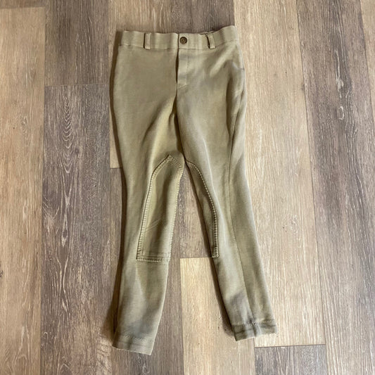 Consignment Tuff Rider Jodhpurs Sand KIDS 10