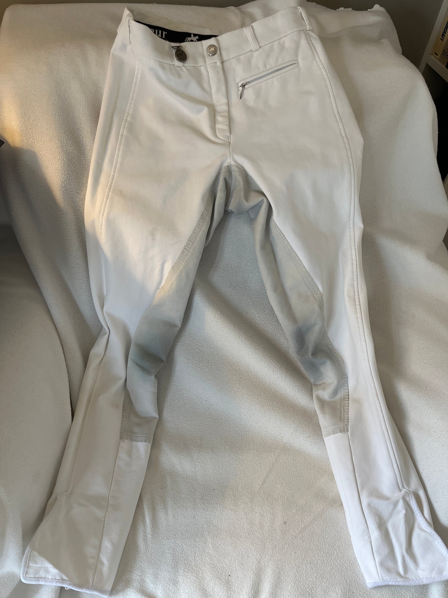 White Show Breeches