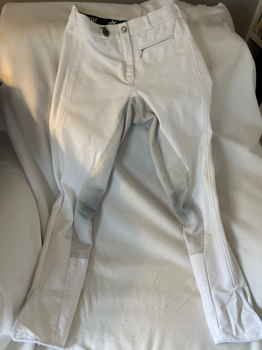 White Show Breeches