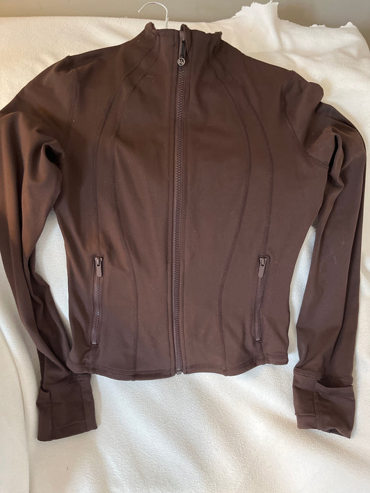 Brown training jacket