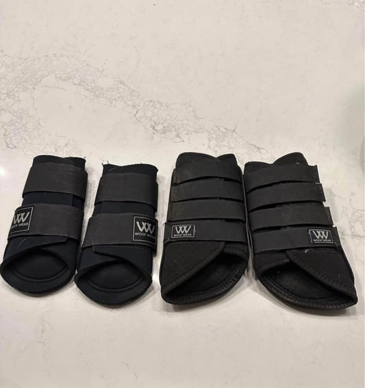 Woof Wear Brush Boots Set